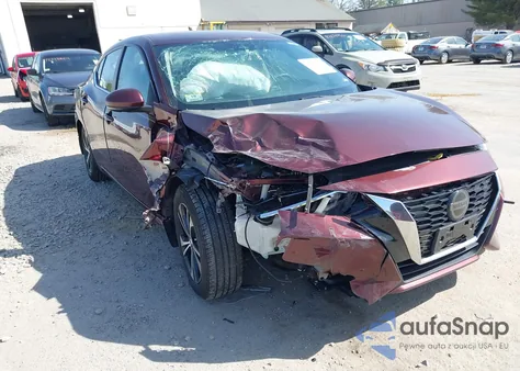 2020 Nissan Sentra Sv Xtronic Cvt z USA, uszkodzony, nr VIN 3N1AB8CV3LY282894